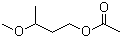 structure of CAS# 4435-53-4, 3-Methoxybutyl acetate;Acetic acid 3-methoxybutyl ester