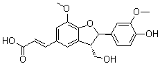 Glycosmisic acid molecular structure (CAS 443908-19-8)