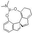 structure of CAS# 443965-10-4, (11aS)-10,11,12,13-Tetrahydro-N,N-dimethyldiindeno[7,1-de:1',7'-fg][1,3,2]dioxaphosphocin-5-amine