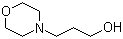 structure of CAS# 4441-30-9, 3-Morpholinopropanol;3-(4-Morpholinyl)-1-propanol; 4-(3-Hydroxypropyl)morpholine