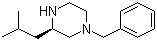 structure of CAS# 444892-03-9, (S)-N4-Benzyl-2-isobutylpiperazine;1-Benzyl-3(R)-isobutylpiperazine