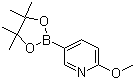 2-Methoxyl-5-pyridineboronic acid pinacol ester molecular structure (CAS 445264-61-9)