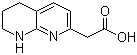 structure of CAS# 445490-61-9, 5,6,7,8-Tetrahydro-1,8-naphthyridin-2-acetic acid