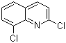 结构式 CAS# 4470-83-1, 2,8-二氯喹啉