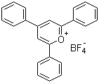 structure of CAS# 448-61-3, 2,4,6-Triphenylpyrylium fluoroborate;2,4,6-Triphenylpyrylium tetrafluoroborate; 2,4,6-Triphenyl-pyrylium tetrafluoroborate