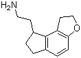 2,6,7,8-Tetrahydro-1H-indeno[5,4-b]furan-8-ylethylamine molecular structure (CAS 448964-37-2)