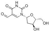 5-Formyl-2'-deoxyuridine molecular structure (CAS 4494-26-2)