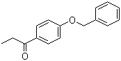 structure of CAS# 4495-66-3, 4-Benzyloxypropiophenone;1-(4-(Benzyloxy)phenyl)propan-1-one
