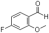 4-Fluoro-2-methoxybenzaldehyde molecular structure (CAS 450-83-9)
