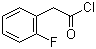 structure of CAS# 451-81-0, 2-Fluorophenylacetyl chloride;2-(2'-Fluorophenyl)acetyl chloride