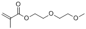 structure of CAS# 45103-58-0, 2-(2-Methoxyethoxy)ethyl methacrylate;2-(2-methoxyethoxy)ethyl methacrylate