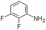 2,3-二氟苯胺分子结构 (CAS 4519-40-8)