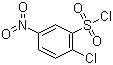 2-氯-5-硝基苯磺酰氯分子结构 (CAS 4533-95-3)
