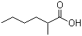structure of CAS# 4536-23-6, 2-Methylhexanoic acid;2-Methylcaproic acid