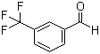 structure of CAS# 454-89-7, 3-(Trifluoromethyl)benzaldehyde;alpha,alpha,alpha-Trifluoro-3-tolualdehyde