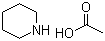 structure of CAS# 4540-33-4, Piperidinium acetate