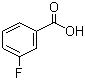 间氟苯甲酸分子结构 (CAS 455-38-9)