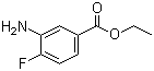 structure of CAS# 455-75-4, Ethyl 3-amino-4-fluorobenzoate
