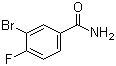 结构式 CAS# 455-85-6, 3-溴-4-氟苯甲酰胺