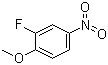 2-Fluoro-4-nitroanisole molecular structure (CAS 455-93-6)