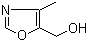 4-Methyl-1,3-oxazole-5-methanol molecular structure (CAS 45515-23-9)