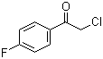 2-氯代-4'-氟苯乙酮分子结构 (CAS 456-04-2)