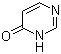 structure of CAS# 4562-27-0, 4-Pyrimidinone;4-Pyrimidone; 4(1H)-Pyrimidinone; 3H-Pyrimidin-4-one; Uraeil