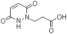 3-(3,6-Dioxo-3,6-dihydro-1(2H)-pyridazinyl)propanoic acid molecular structure (CAS 4572-79-6)