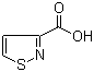 structure of CAS# 4576-90-3, 3-Isothiazolecarboxylic acid;Isothiazole-3-carboxylic acid