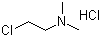 structure of CAS# 4584-46-7, 2-Dimethylaminoethyl chloride hydrochloride;2-chloroethyldimethylammonium chloride; 2-Chloro-N,N-dimethylethylamine hydrochloride; N,N-Dimethylamino chloroethane hydrochloride