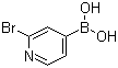 structure of CAS# 458532-94-0, 2-Bromopyridine-4-boronic acid