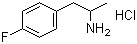 1-(4-Fluorophenyl)propan-2-amine hydrochloride molecular structure (CAS 459-01-8)