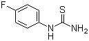 structure of CAS# 459-05-2, 1-(4-Fluorophenyl)-2-thiourea;N-(4-Fluorophenyl)thiourea; 4-Fluorophenylthiourea