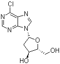 6-Chloropurine 2'-deoxyriboside molecular structure (CAS 4594-45-0)