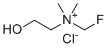 Fluorocholine molecular structure (CAS 459424-38-5)