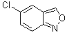 5-氯-2,1-苯并异恶唑分子结构 (CAS 4596-92-3)