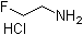 structure of CAS# 460-08-2, 2-Fluoroethylamine hydrochloride;2-Fluoroethylammonium chloride; beta-Fluoroethylamine hydrochloride