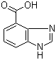 Benzimidazole-4-carboxylic acid molecular structure (CAS 46006-36-4)