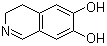 3,4-二氢-6,7-二羟基异喹啉分子结构 (CAS 4602-83-9)