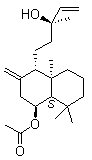 structure of CAS# 4608-49-5, Larixol acetate;Larixyl acetate