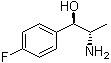 [R-(R*,S*)]-alpha-(1-Aminoethyl)-4-fluorobenzenemethanol molecular structure (CAS 46083-40-3)