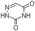 结构式 CAS# 461-89-2, 6-氮杂脲嘧啶; 1,2,4-三嗪-3,5-二酮