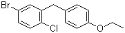 4-(5-Bromo-2-chlorobenzyl)phenyl ethyl ether molecular structure (CAS 461432-23-5)
