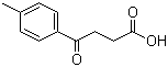 structure of CAS# 4619-20-9, 3-(4-Methylbenzoyl)propionic acid;3-(p-Toluoyl)propionic acid; 4-(4-Methylphenyl)-4-oxobutyric acid; 4-(4-Methylphenyl)-4-oxobutanoic acid