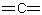 structure of CAS# 463-49-0, 1,2-Propadiene;Bis(methylene)methane; Dimethylenemethane; sym-Allylene