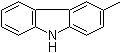 structure of CAS# 4630-20-0, 3-Methylcarbazole;3-Methyl-9H-carbazole; 6-Methylcarbazole; NSC 10154