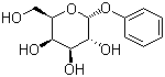苯基 beta-D-半乳糖苷分子结构 (CAS 4630-62-0)