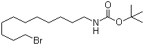 N-(11-Bromoundecyl)carbamic acid tert-butyl ester molecular structure (CAS 463930-53-2)
