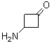 结构式 CAS# 4640-43-1, 3-氨基环丁酮