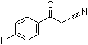 4-氟苯甲酰基乙腈分子结构 (CAS 4640-67-9)